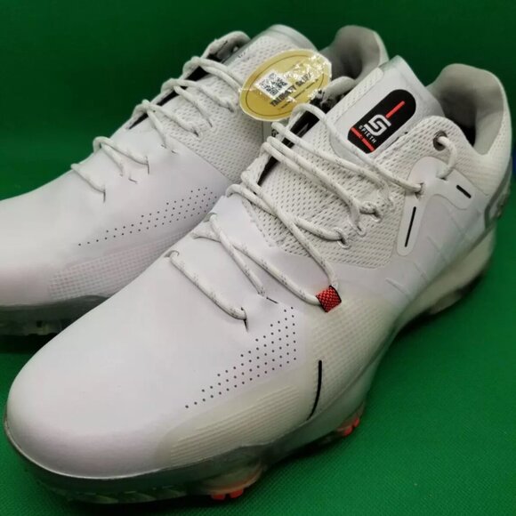 Under Armour UA Spieth 4 GTX M 7.5/W 9.5 Golf White Gore-Tex Spikes NWOB main image 12